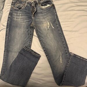 Kut from the Kloth Blue Straight Leg Jeans